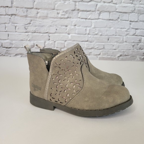 OshKosh B'gosh Other - OshKosh toddler Estell fashion boots taupe size 10
